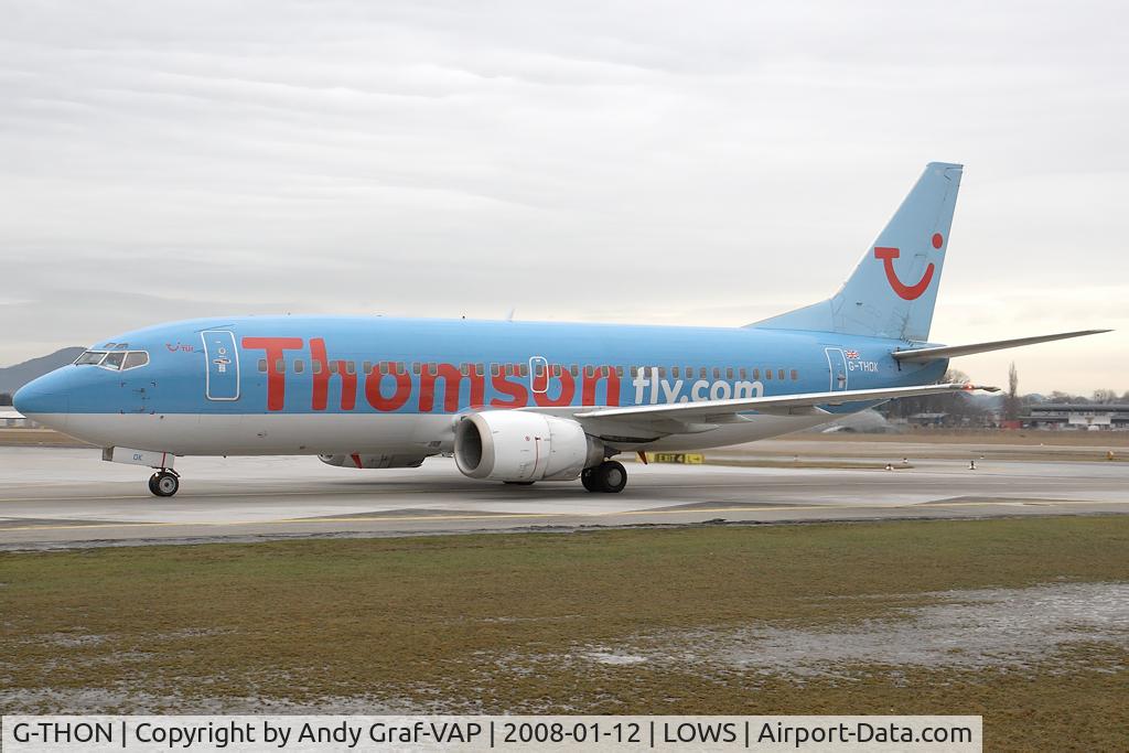 G-THON, 1999 Boeing 737-36N C/N 28596, Thomson 737-300