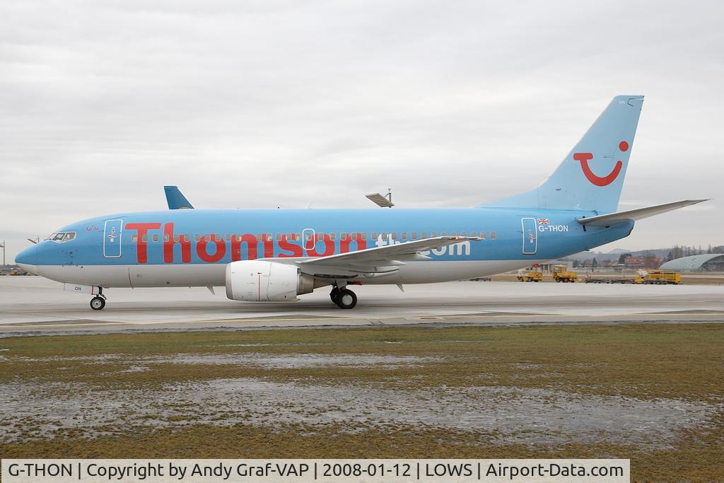 G-THON, 1999 Boeing 737-36N C/N 28596, Thomson 737-300