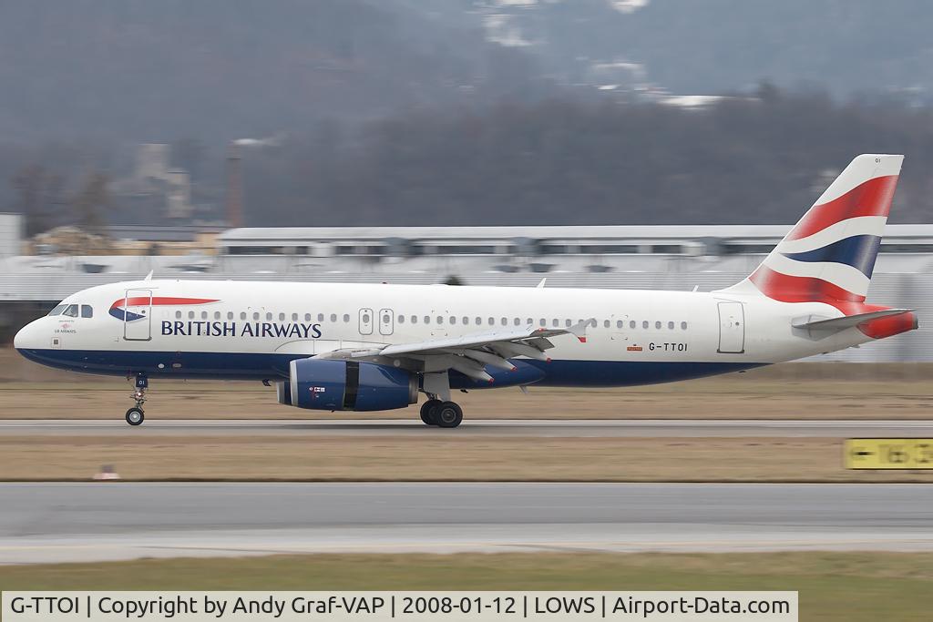 G-TTOI, 2003 Airbus A320-232 C/N 2137, British Airways A320