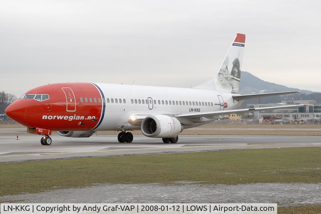 LN-KKG, 1989 Boeing 737-3K2 C/N 24327, Norwegian 737-300