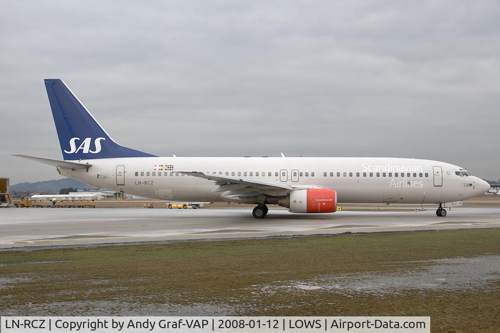 LN-RCZ, 2001 Boeing 737-883 C/N 30197, Scandinavian Airlines 737-800