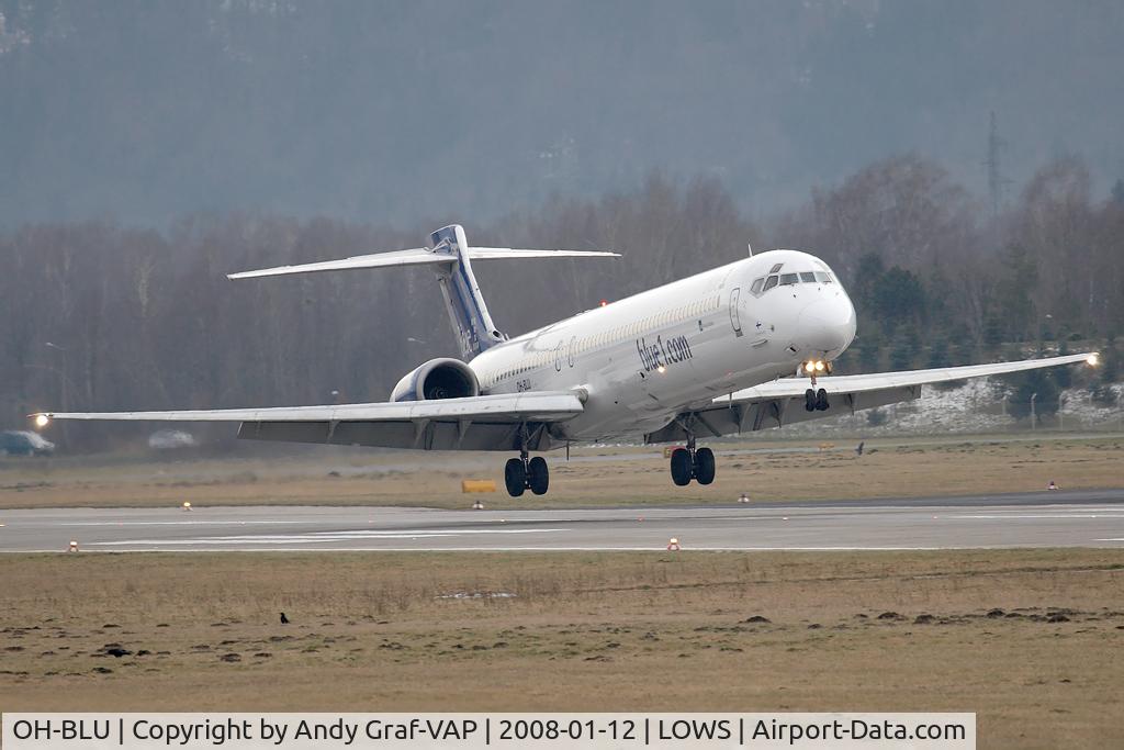 OH-BLU, 1996 McDonnell Douglas MD-90-30 C/N 53458, Blue 1 MD90