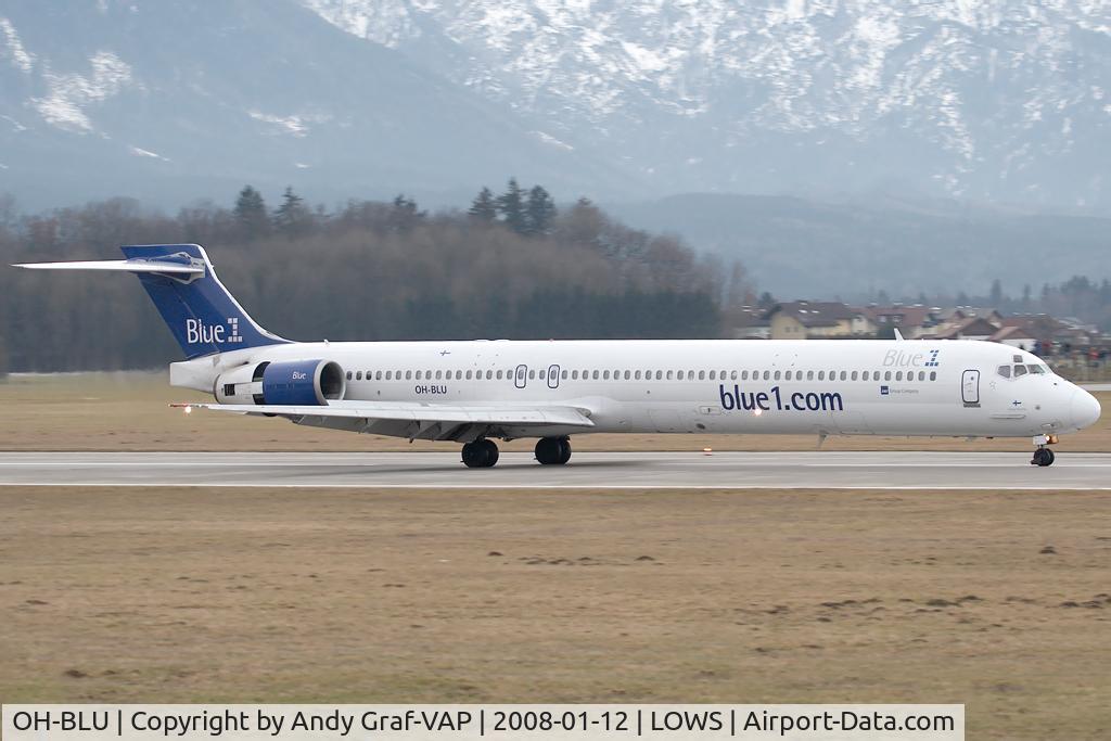 OH-BLU, 1996 McDonnell Douglas MD-90-30 C/N 53458, Blue 1 MD90