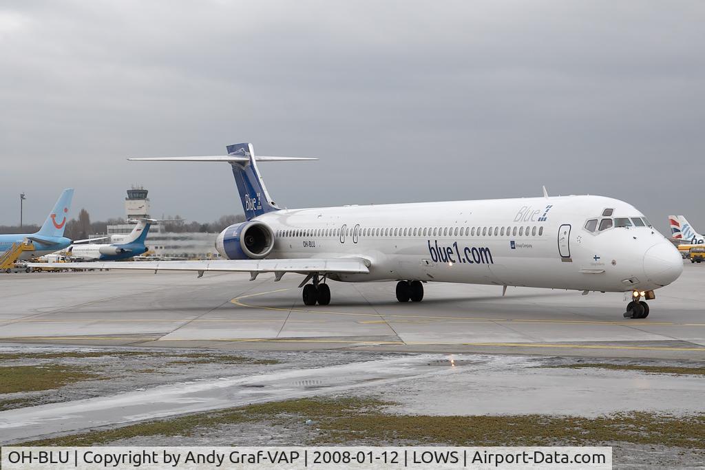 OH-BLU, 1996 McDonnell Douglas MD-90-30 C/N 53458, Blue 1 MD90