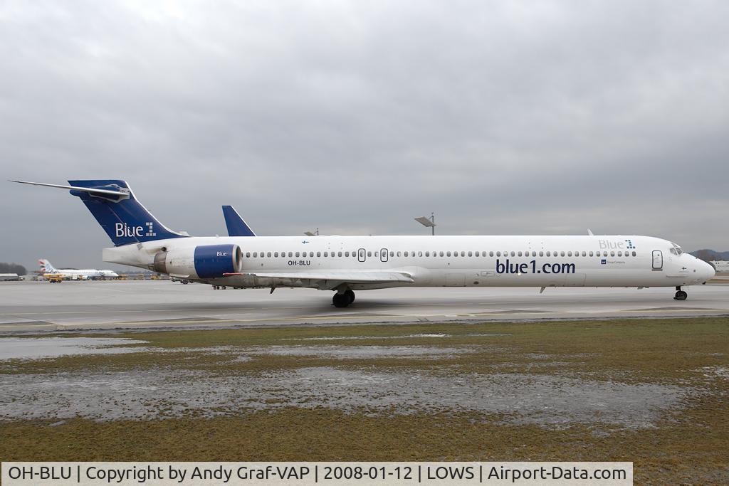 OH-BLU, 1996 McDonnell Douglas MD-90-30 C/N 53458, Blue 1 MD90