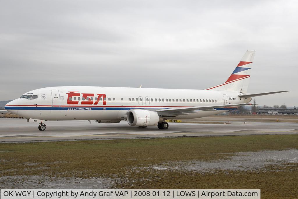 OK-WGY, 1991 Boeing 737-436 C/N 25839, CSA 737-400