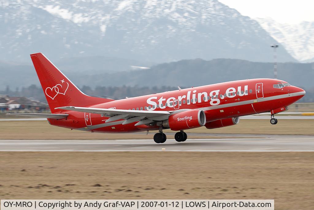 OY-MRO, 1999 Boeing 737-73A C/N 28497, Sterling 737-700