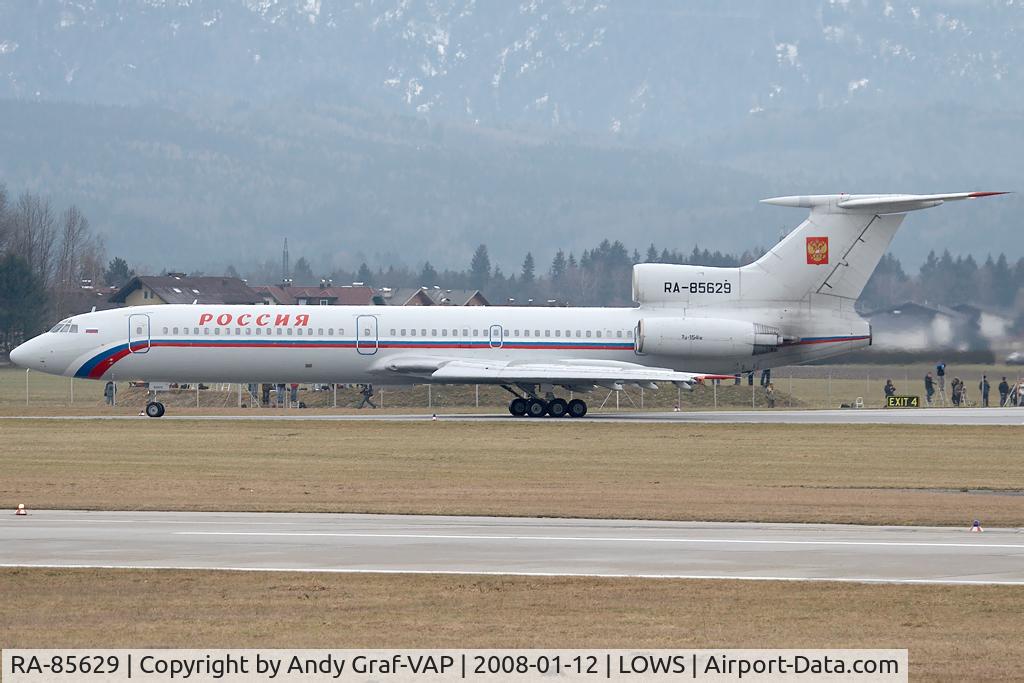 RA-85629, 1987 Tupolev Tu-154M C/N 87A758, Rossia TU154M