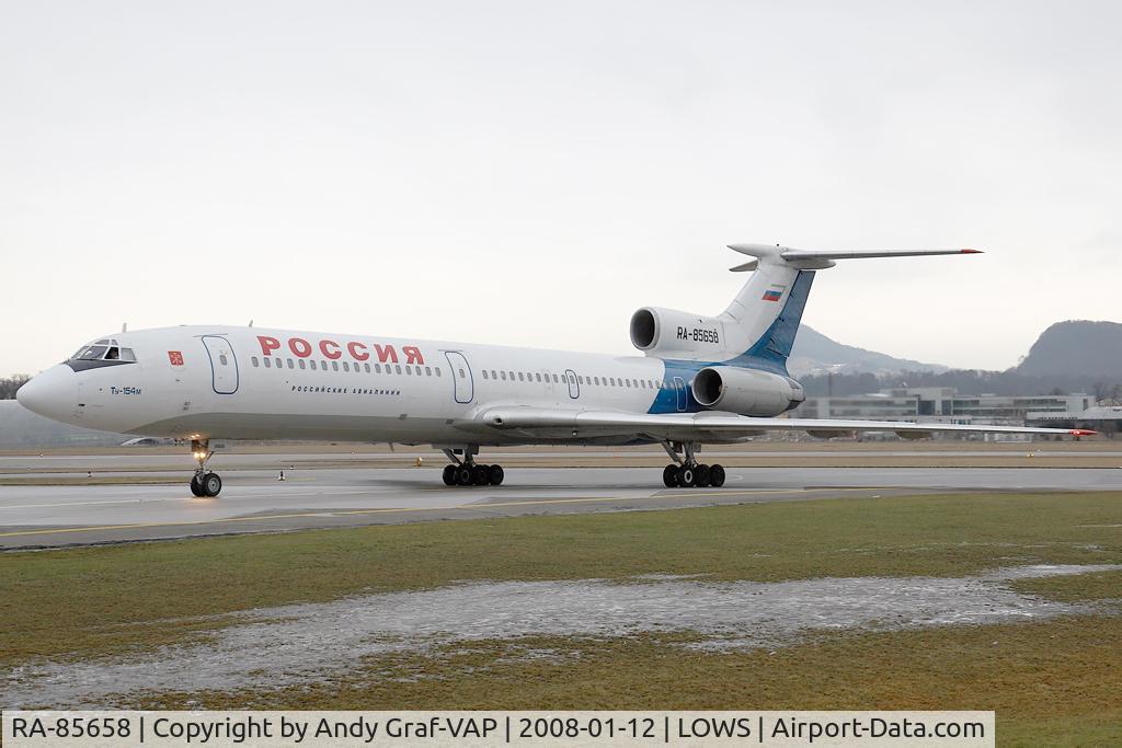 RA-85658, 1989 Tupolev Tu-154M C/N 89A808, Rossia TU154M