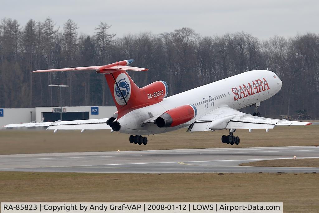RA-85823, 1988 Tupolev Tu-154M C/N 88A775, Samara TU154M