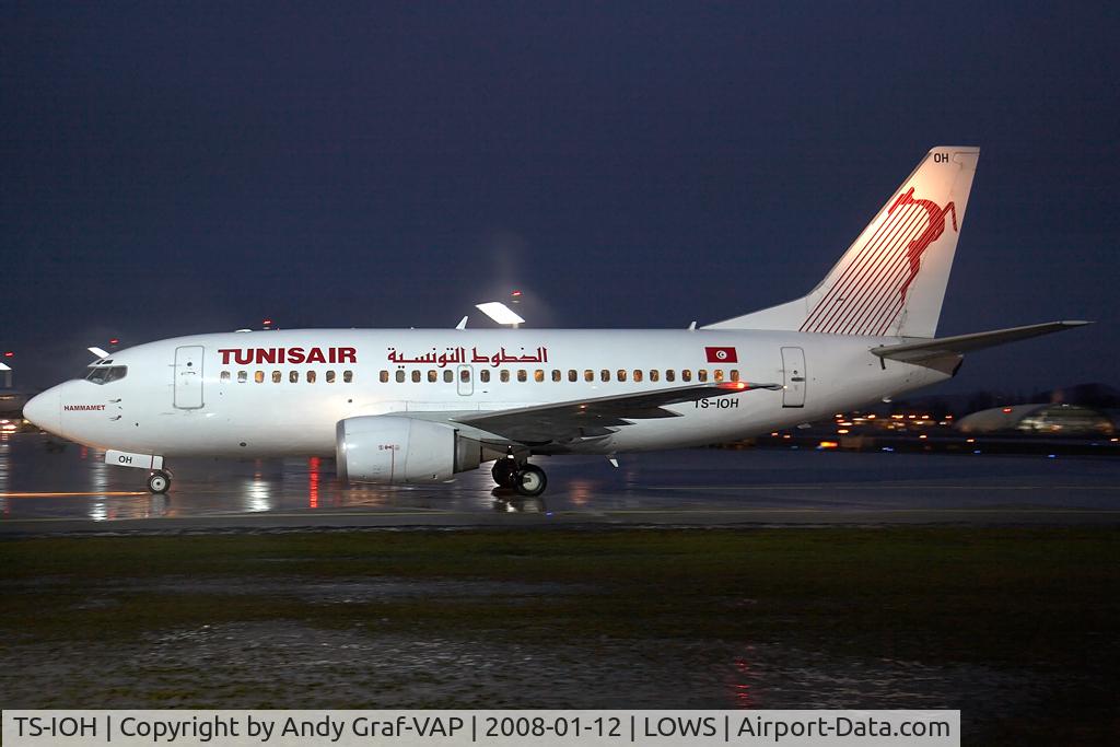TS-IOH, 1993 Boeing 737-5H3 C/N 26640, Tunisair 737-500