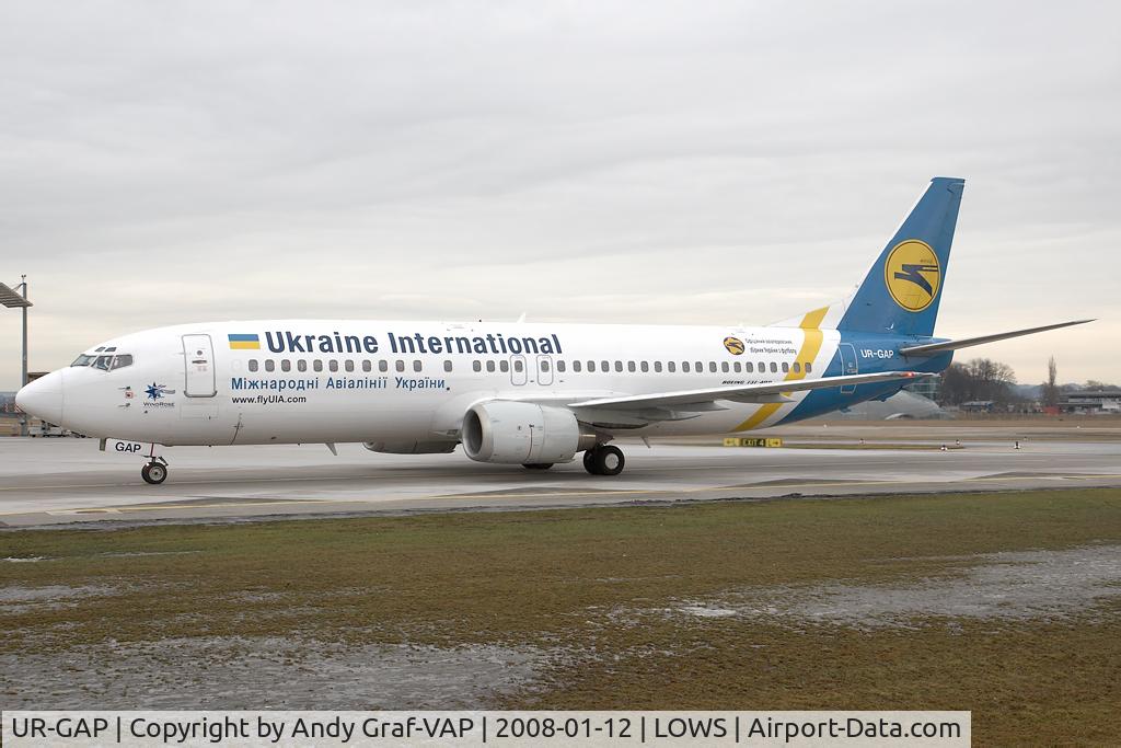 UR-GAP, 1993 Boeing 737-4Z9 C/N 27094, Ukraine Imternational 737-400