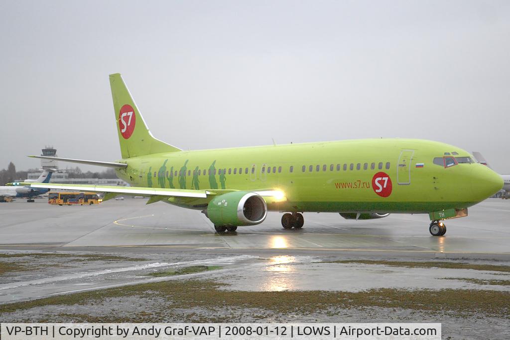 VP-BTH, 1990 Boeing 737-42C C/N 24231/1871, Sibir Airlines 737-400