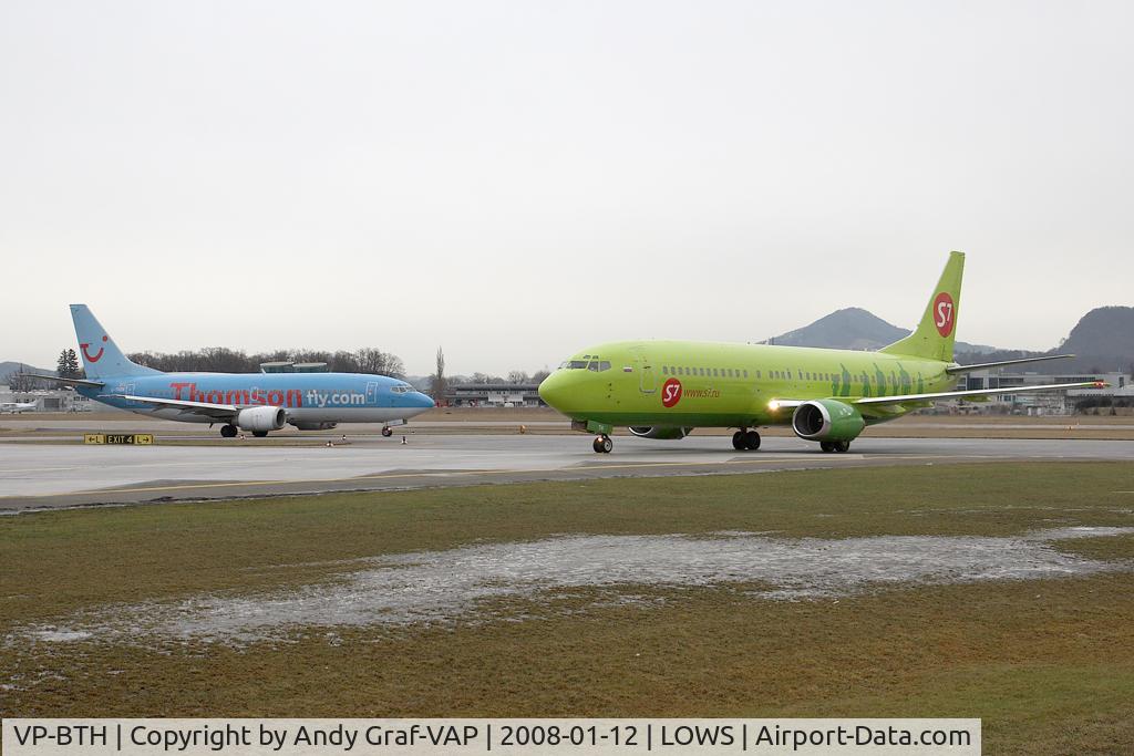VP-BTH, 1990 Boeing 737-42C C/N 24231/1871, Sibir Airlines 737-400