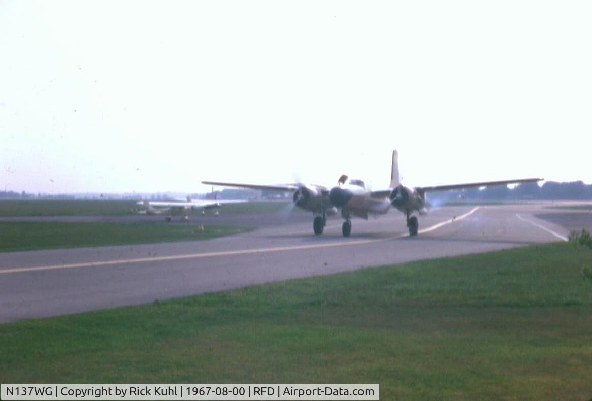 N137WG, 1943 Douglas B-26C Invader C/N 28480, N137WG coming home