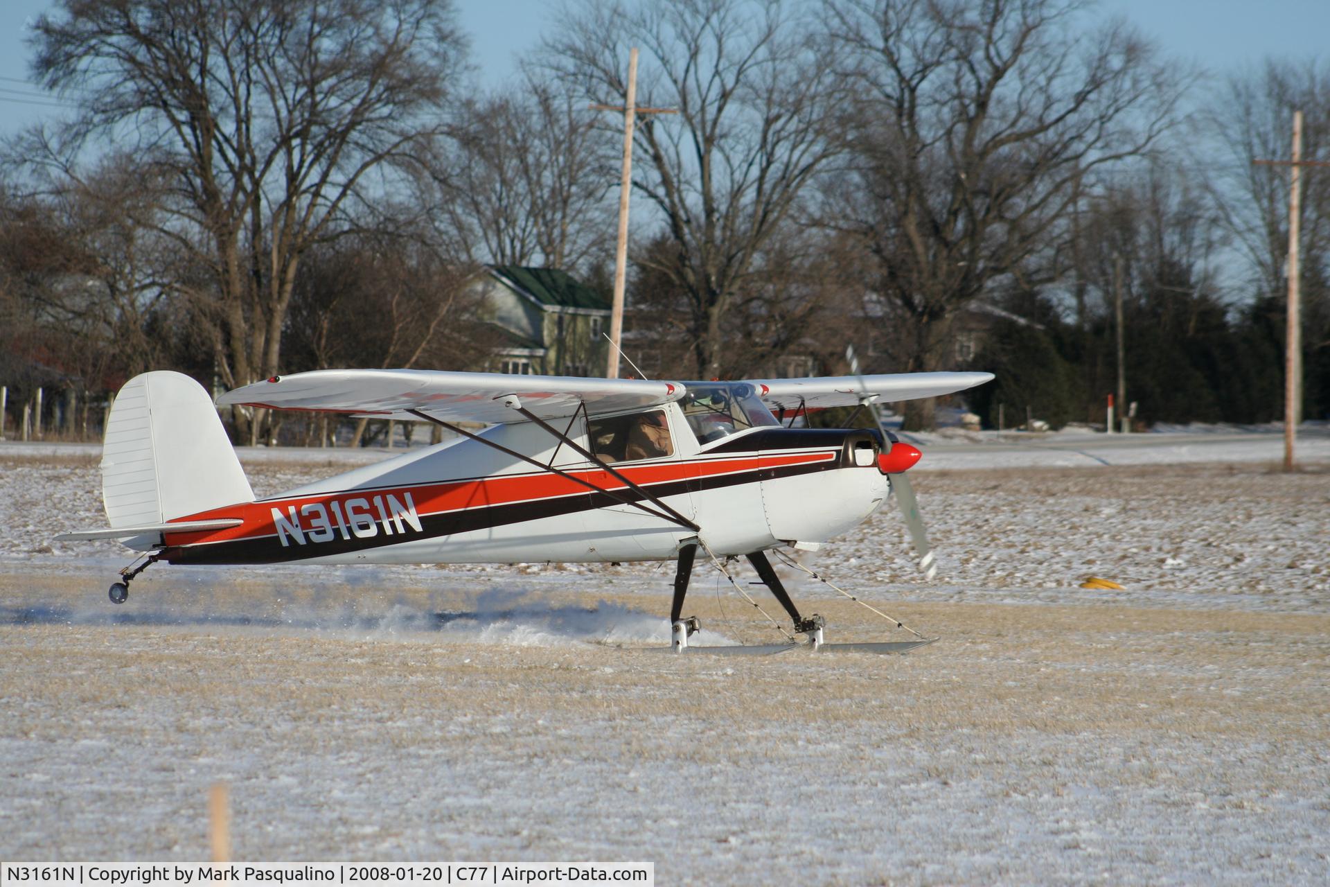 N3161N, 1947 Cessna 120 C/N 13419, Cessna 120