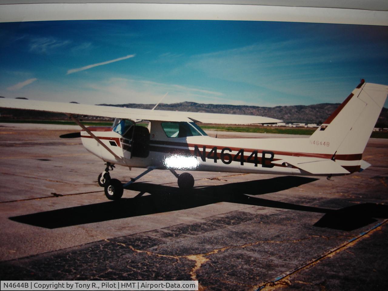 N4644B, 1979 Cessna 152 C/N 15283561, 1st X-country Solo