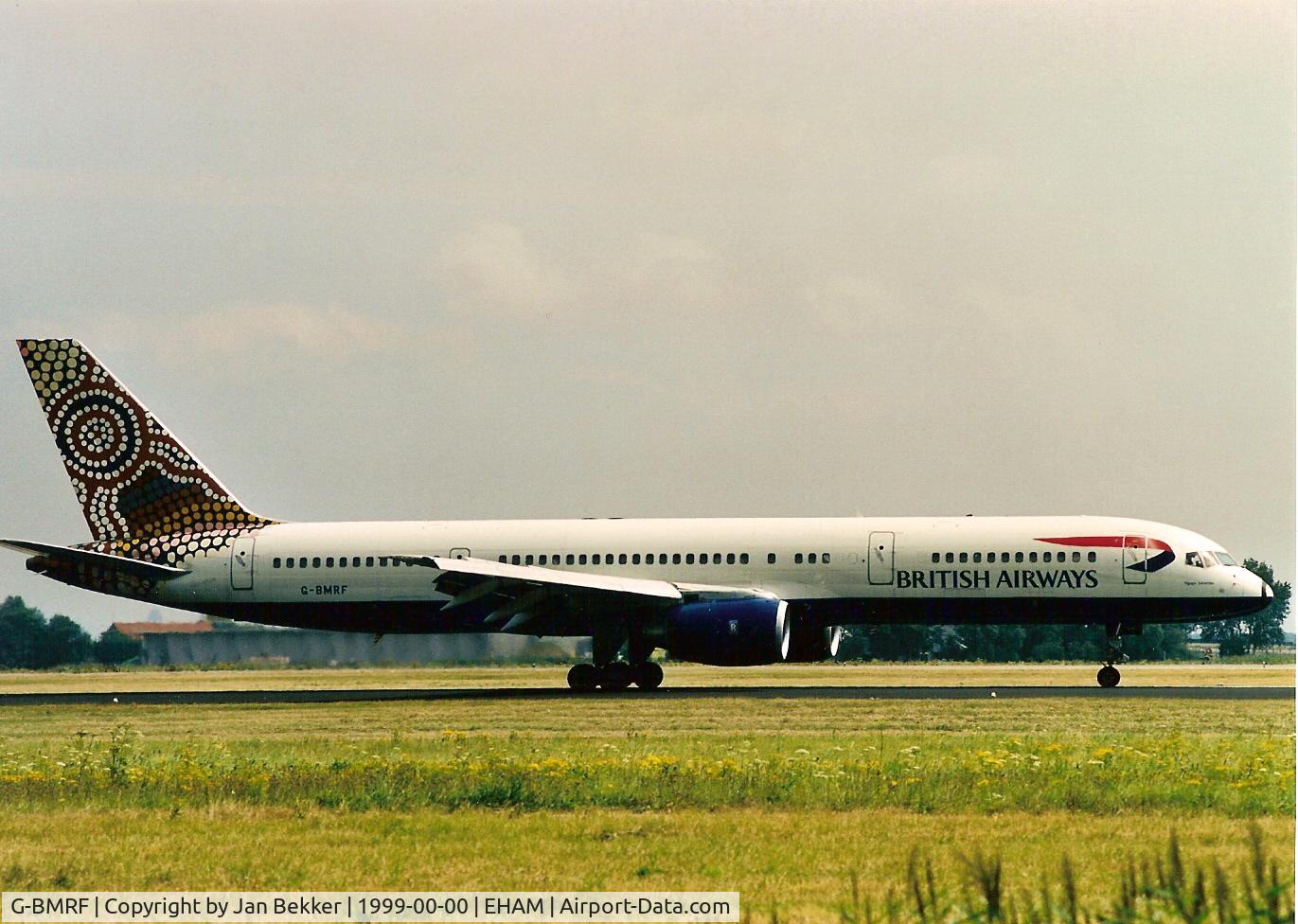 G-BMRF, 1988 Boeing 757-236/SF C/N 24101, Schiphol
