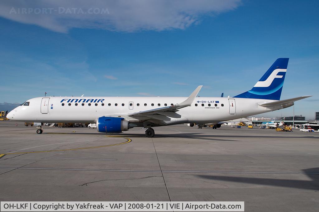 OH-LKF, 2007 Embraer 190LR (ERJ-190-100LR) C/N 19000066, Finnair Embraer 190