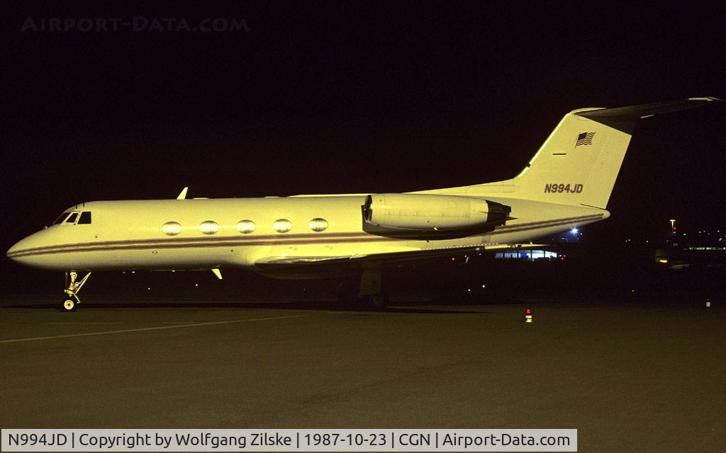 N994JD, 1968 Grumman G-1159 Gulfstream II C/N 37, visitor