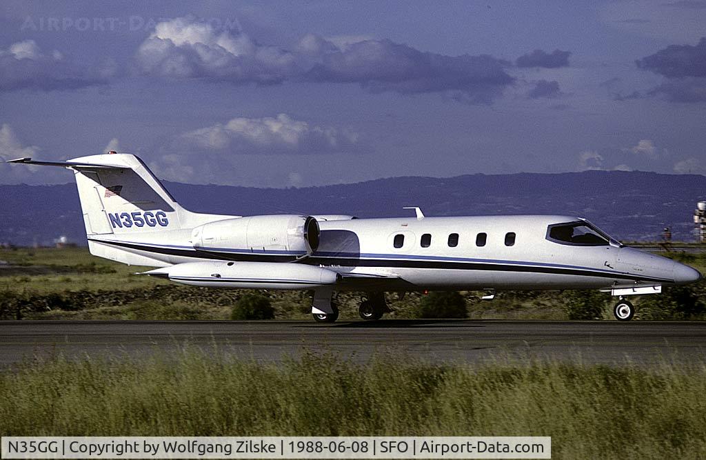 N35GG, Learjet Inc 35A C/N 35-178, visitor