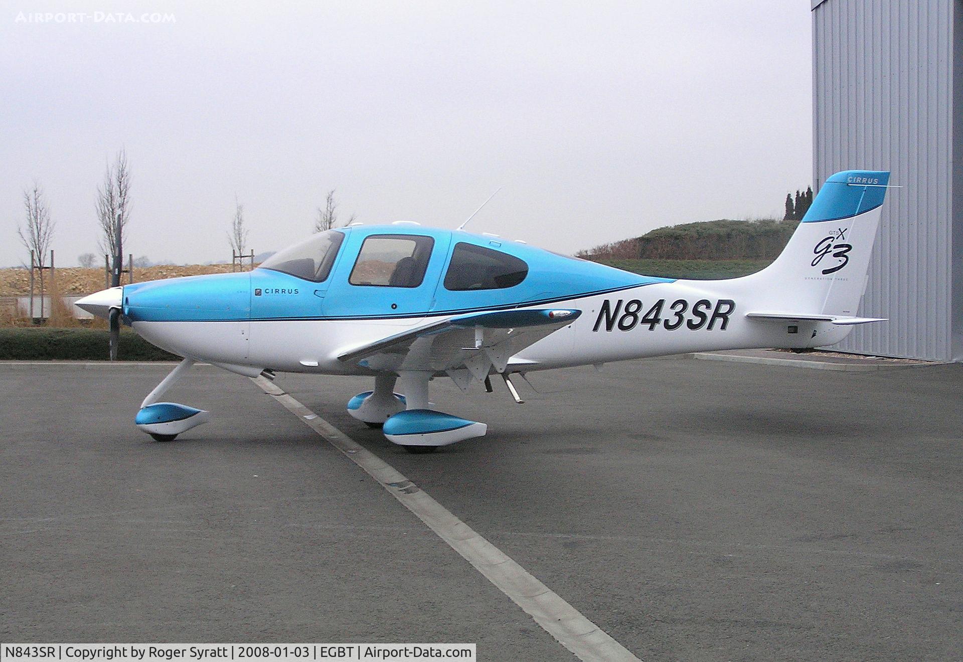 N843SR, 2007 Cirrus SR22 C/N 2790, Cirrus SR22 G3 GTSX