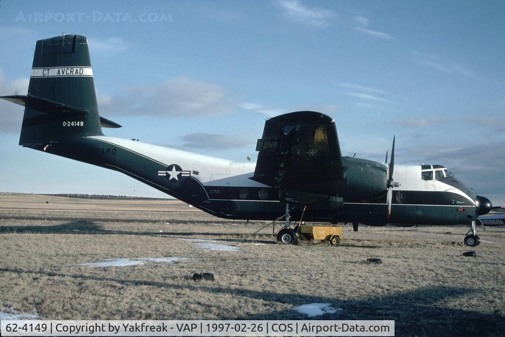 62-4149, 1962 De Havilland Canada C-7B Caribou C/N 85, United States Air Force Dash 4