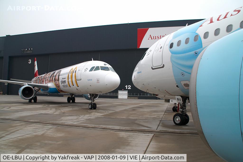 OE-LBU, 2001 Airbus A320-214 C/N 1478, Austrian Airlines Airbus 320 in Euro 2008 cs