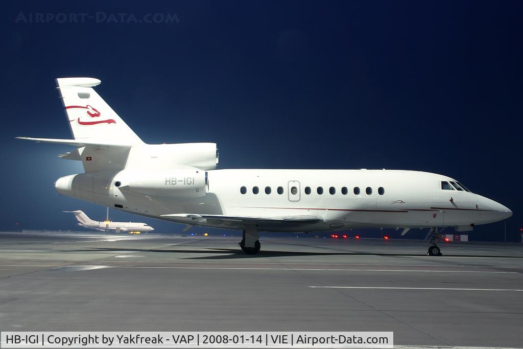 HB-IGI, Dassault Falcon 900EX C/N 83, Falcon 900