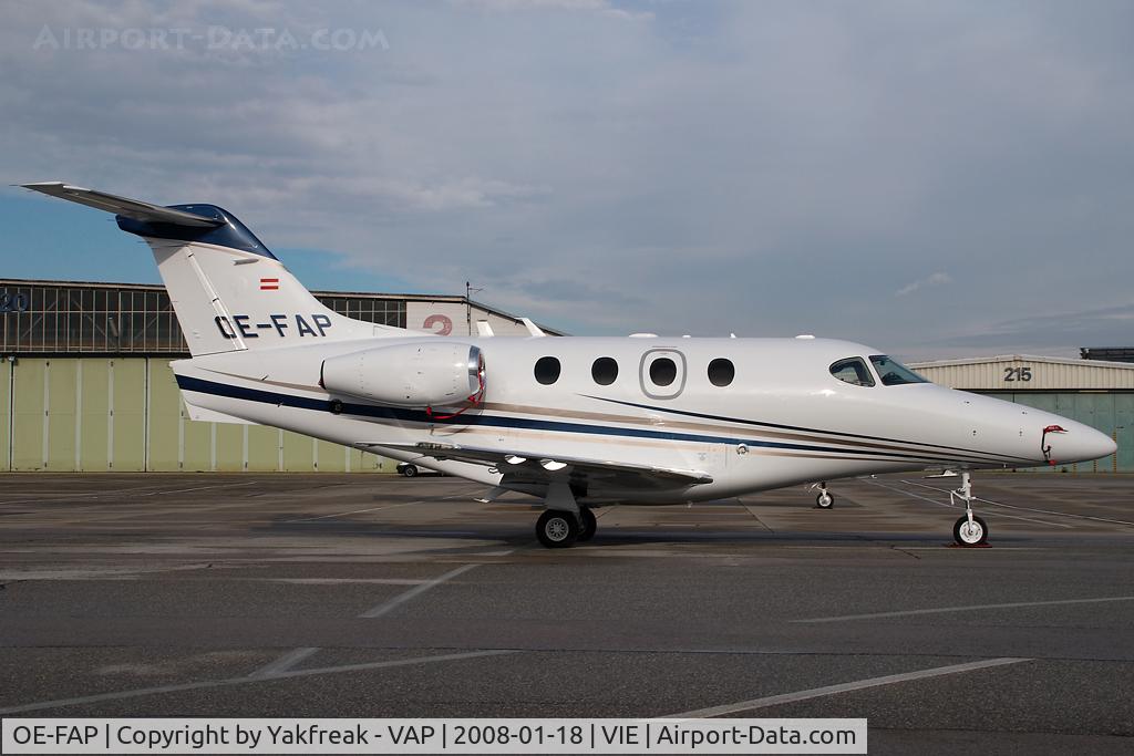 OE-FAP, 2008 Hawker Beechcraft 390 Premier 1A C/N RB-215, Raytheon 390