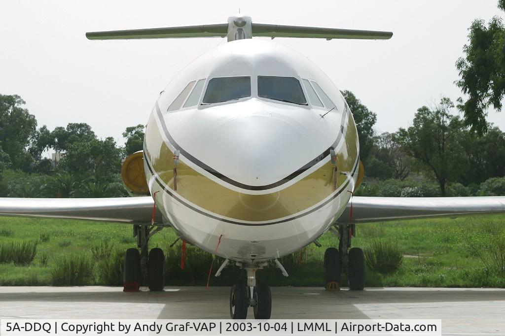 5A-DDQ, 1970 BAC 111-414EG One-Eleven C/N BAC.158, Libyan Arab BAC 1-11