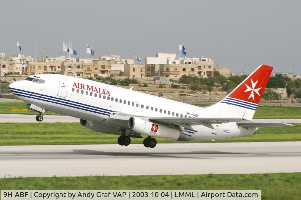 9H-ABF, 1987 Boeing 737-2Y5 C/N 23848, Air Malta 737-200