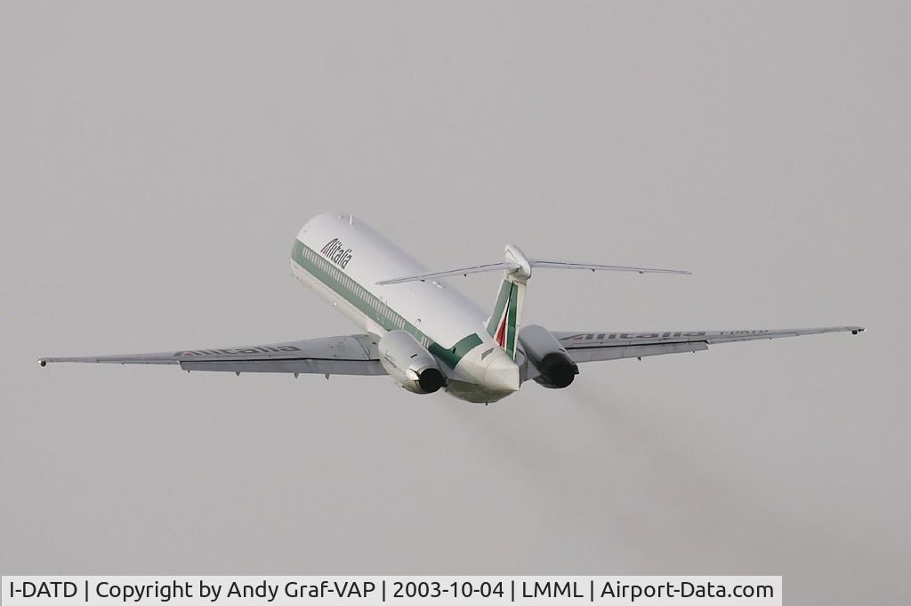 I-DATD, 1994 McDonnell Douglas MD-82 (DC-9-82) C/N 53223/2081, Alitalia MD80