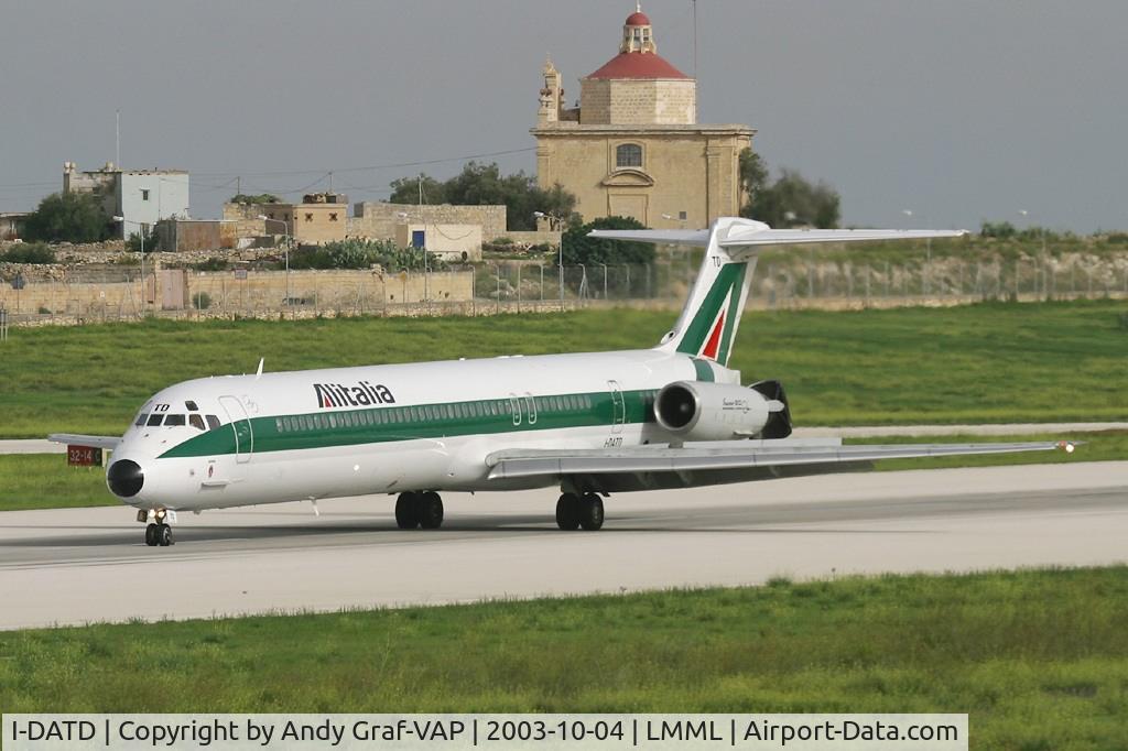 I-DATD, 1994 McDonnell Douglas MD-82 (DC-9-82) C/N 53223/2081, Alitalia MD80