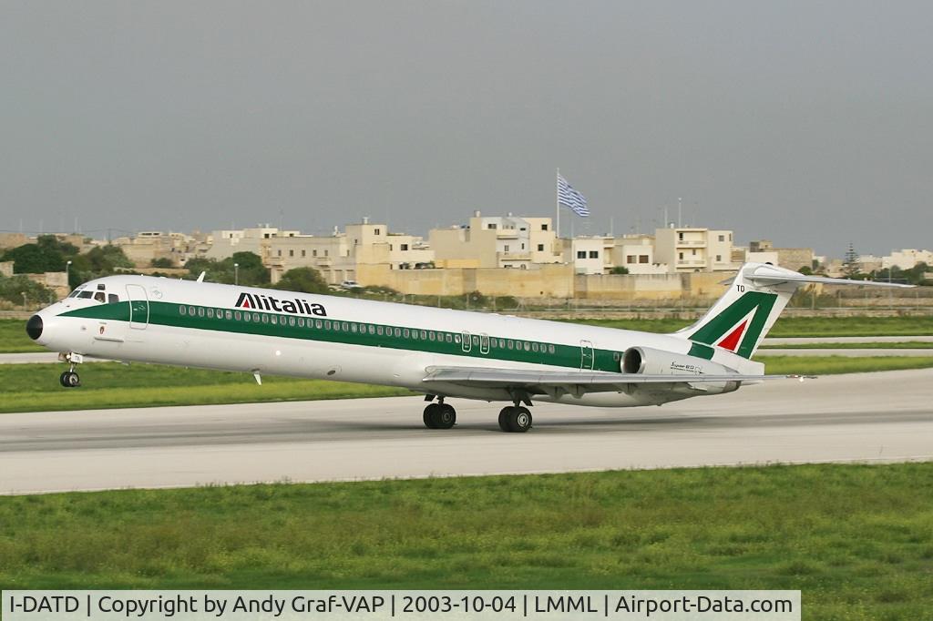 I-DATD, 1994 McDonnell Douglas MD-82 (DC-9-82) C/N 53223/2081, Alitalia MD80