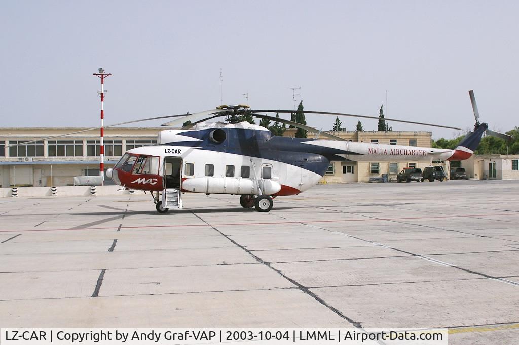 LZ-CAR, Mil Mi-8P Hip C/N 8606, Malta Air Charter MIL-8