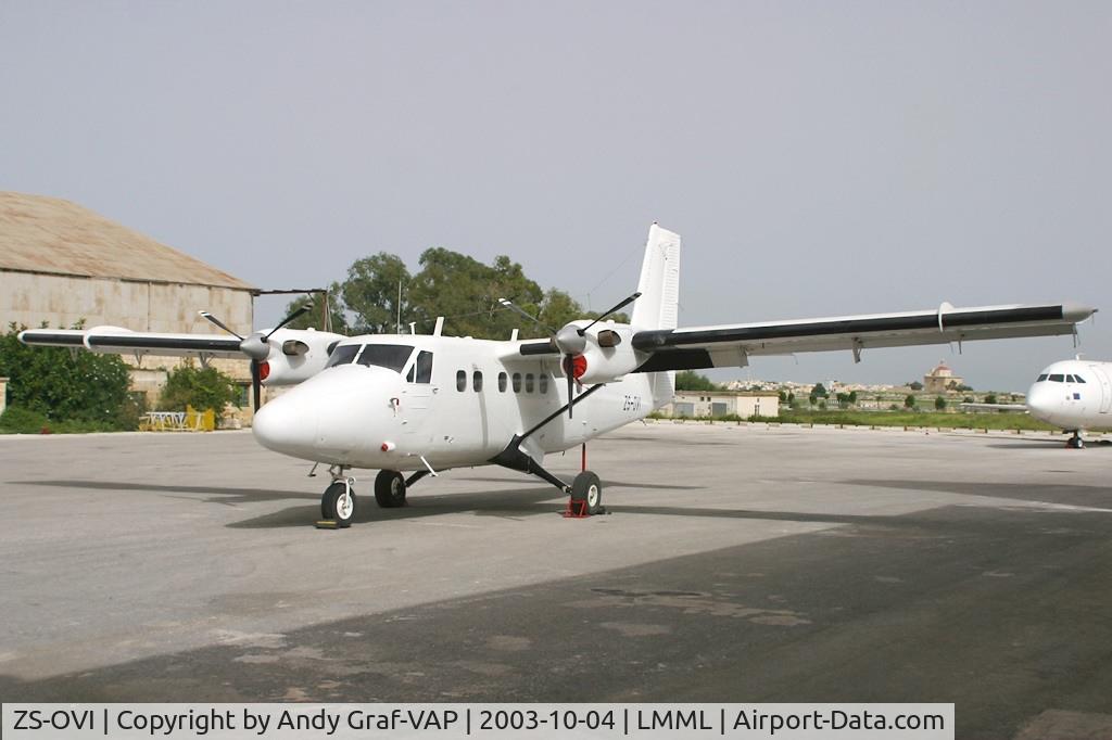ZS-OVI, 1978 De Havilland Canada DHC-6-300 Twin Otter C/N 582, Dash 6