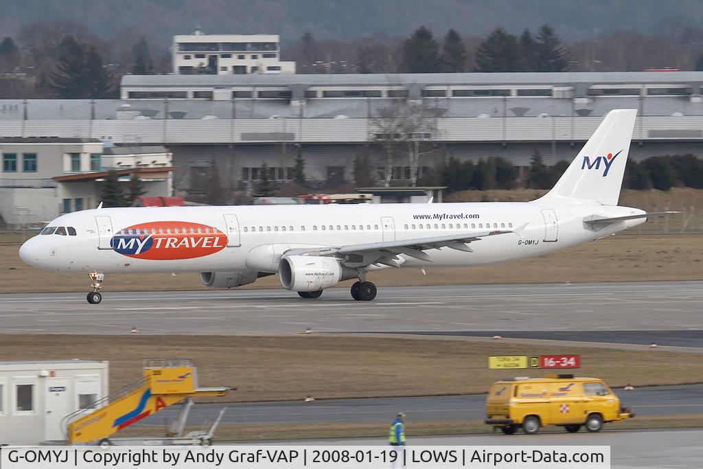 G-OMYJ, 1997 Airbus A321-211 C/N 677, MyTravel A321