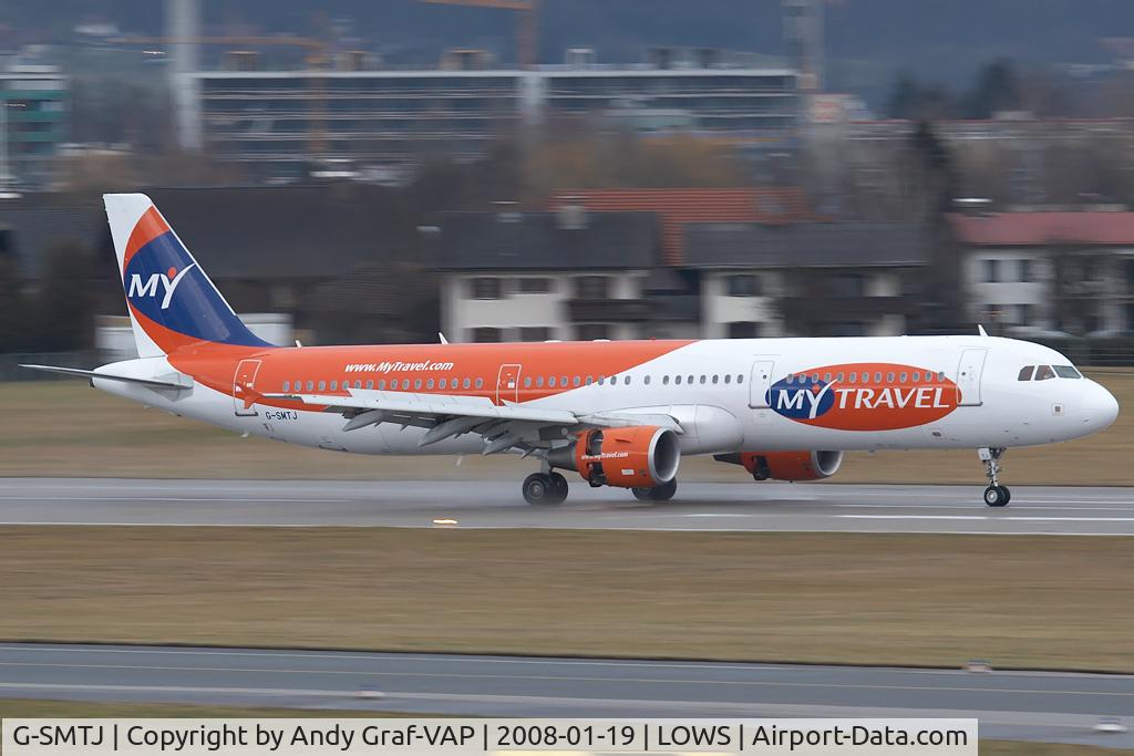 G-SMTJ, 2003 Airbus A321-211 C/N 1972, MyTravel A321