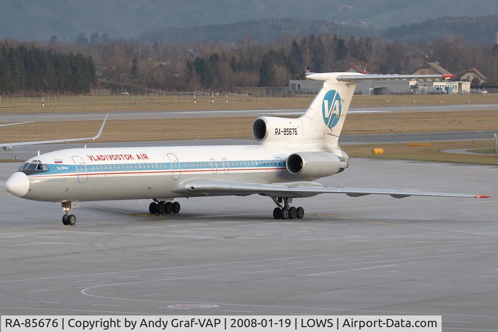 RA-85676, 1990 Tupolev Tu-154M C/N 90A836, Vladivostok Air TU154M