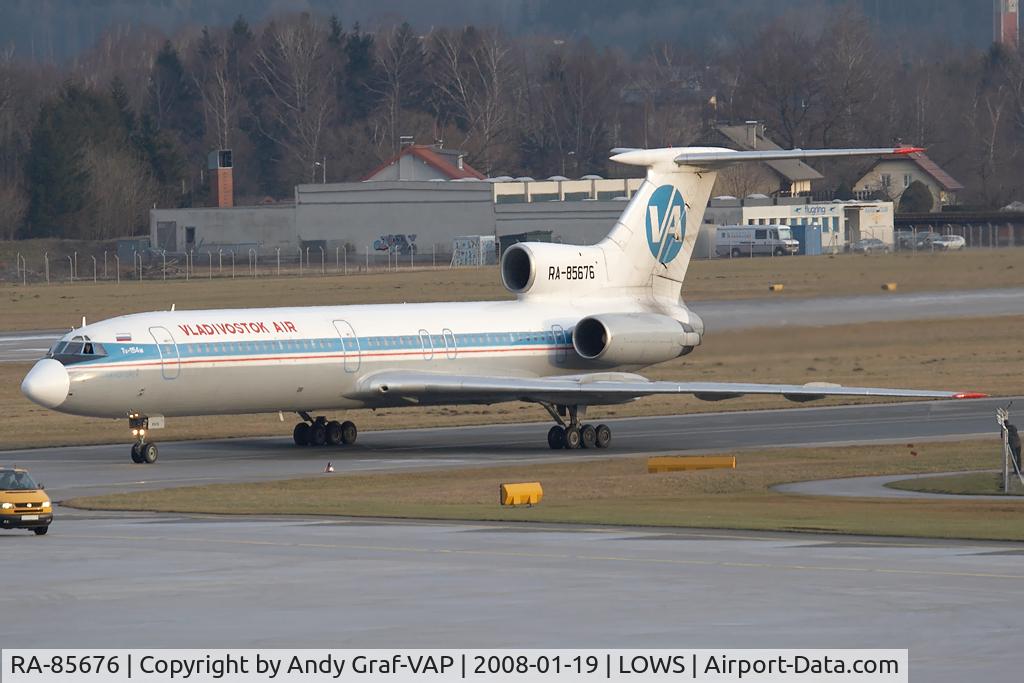 RA-85676, 1990 Tupolev Tu-154M C/N 90A836, Vladivostok Air