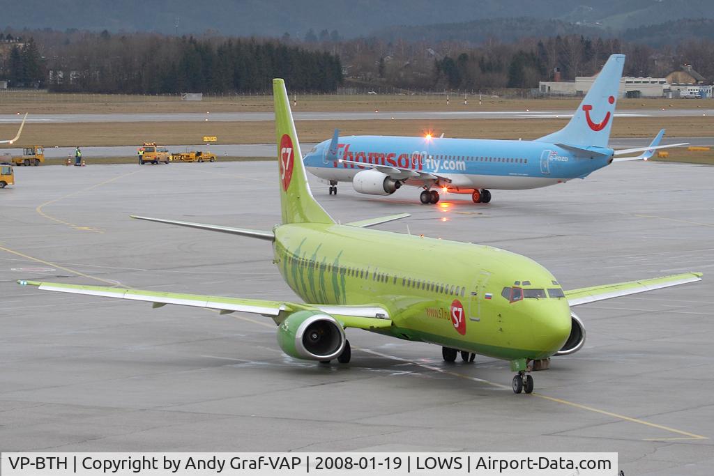 VP-BTH, 1990 Boeing 737-42C C/N 24231/1871, Sibir Airines 737-400