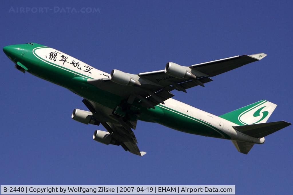 B-2440, 2006 Boeing 747-4EVF/ER C/N 35171, visitor