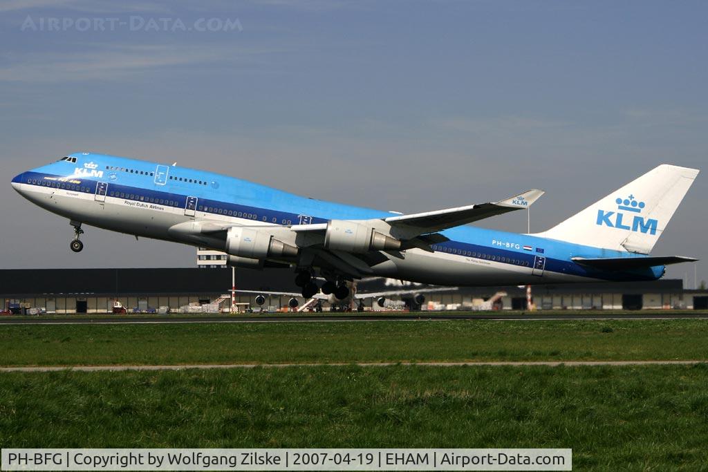PH-BFG, 1990 Boeing 747-406 C/N 24517, visitor