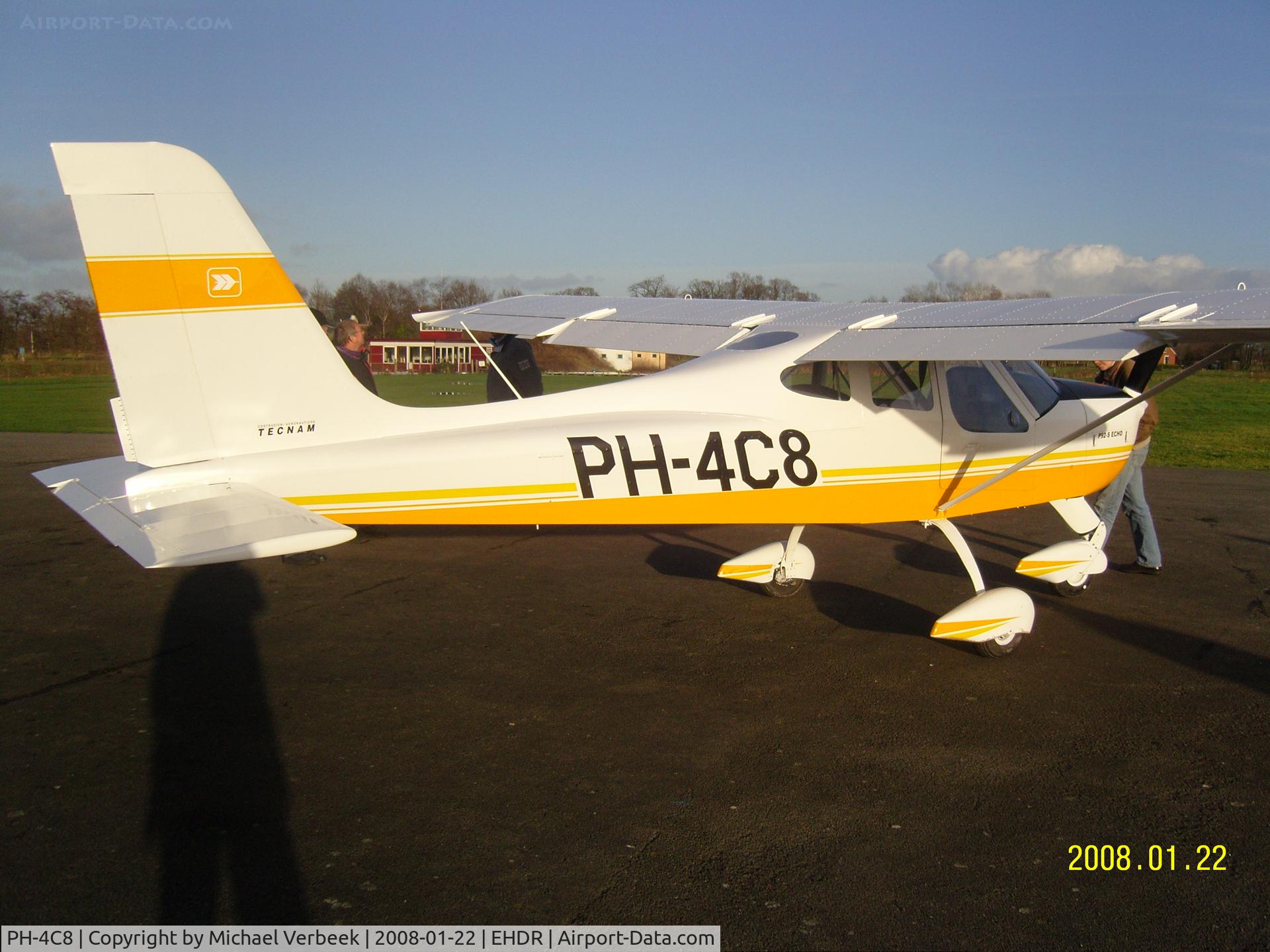 PH-4C8, 2008 Tecnam P-92S Echo C/N 1101, Technam P92-S ECHO