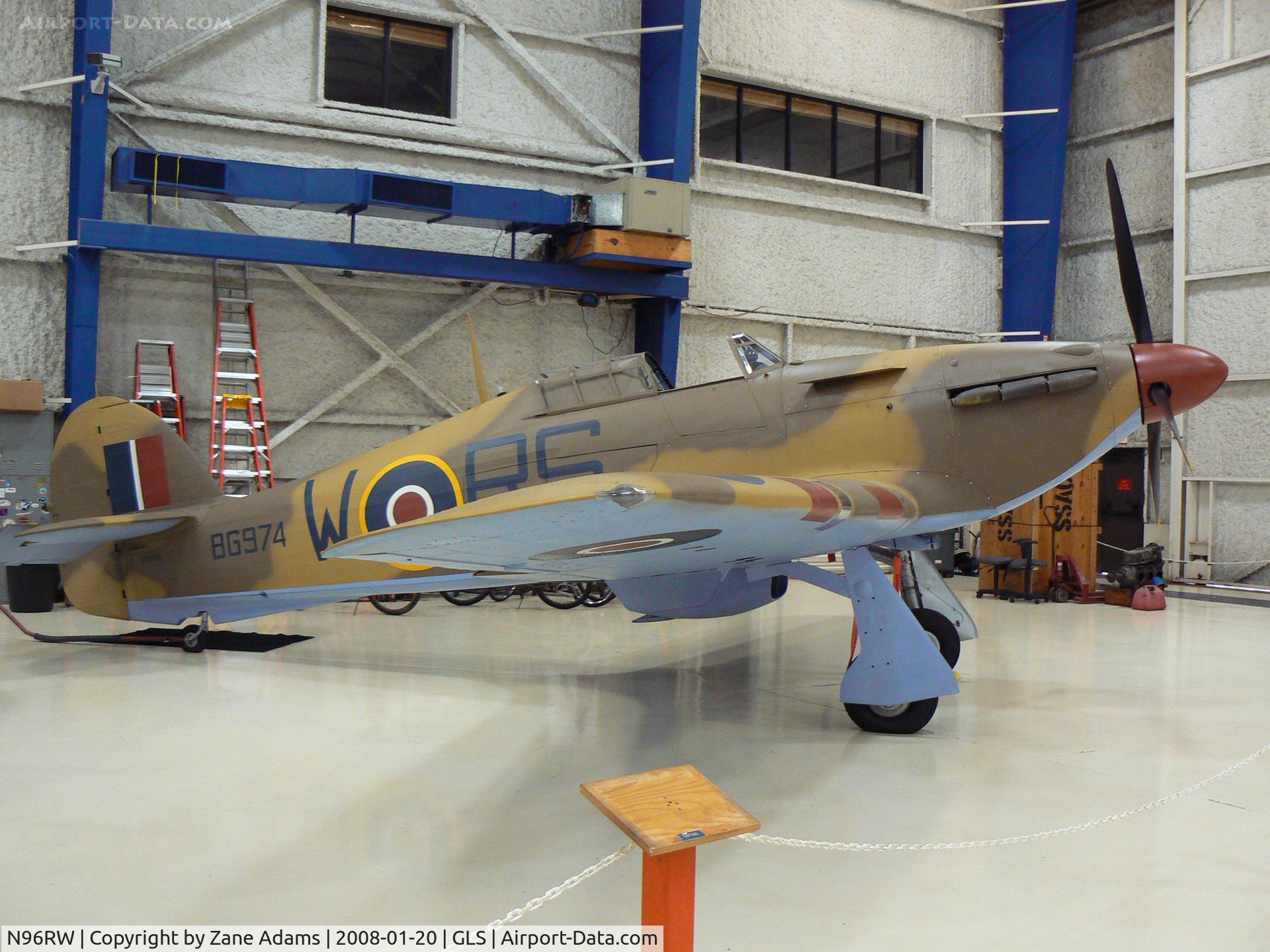 N96RW, 1941 Canadian Car & Foundry HURRICANE MKXII C/N CCF 96, Hurricane - fresh out of restoration - Lone Star Flight Museum