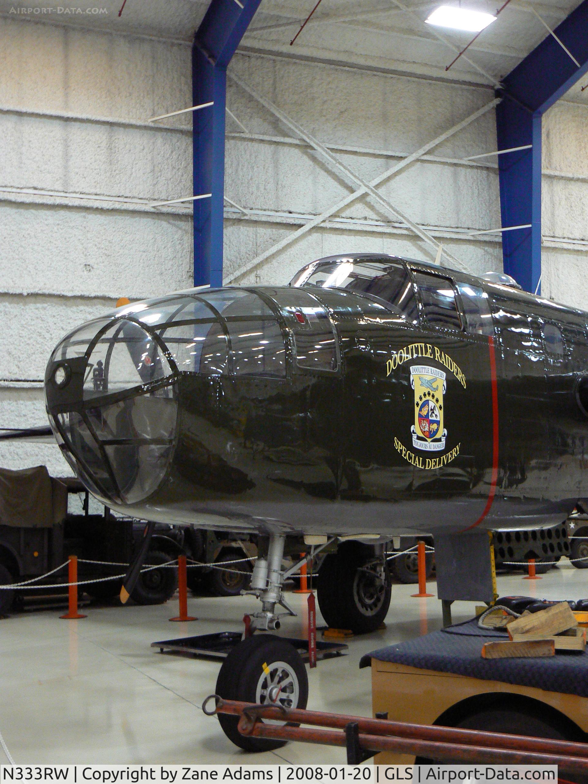 N333RW, 1944 North American B-25N Mitchell C/N 108-47488, Special Delivery - Doolittle Special! at Lone Star Flight Museum