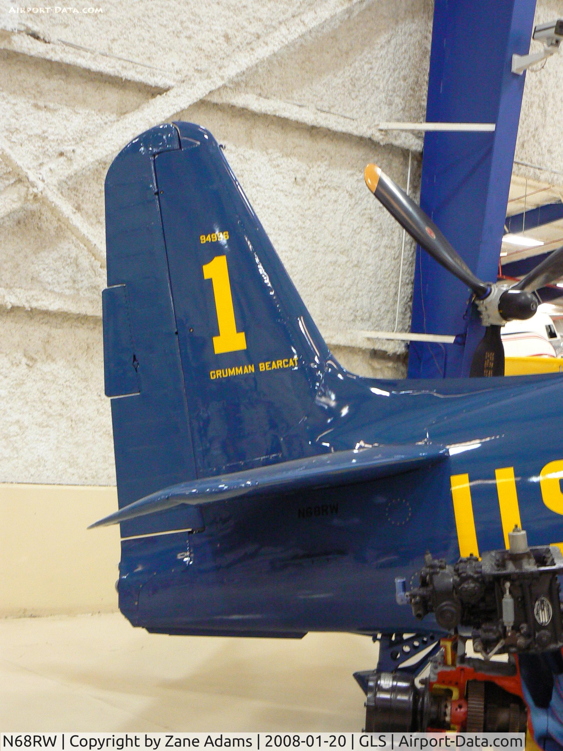 N68RW, 1947 Grumman F8F-2 (G58) Bearcat C/N D.1162, Lone Star Flight Museum
