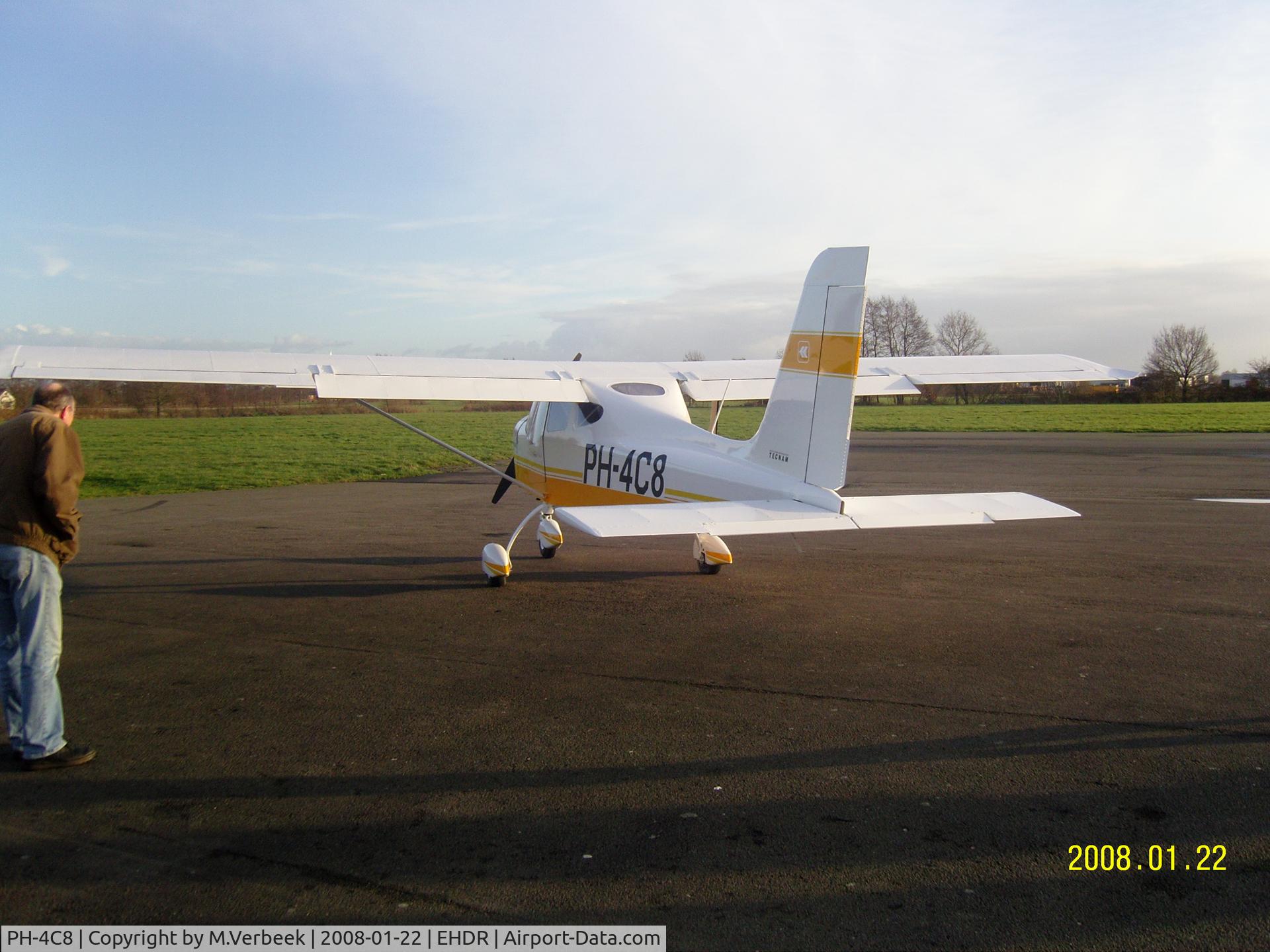 PH-4C8, 2008 Tecnam P-92S Echo C/N 1101, Tail  Technam P92-S Echo