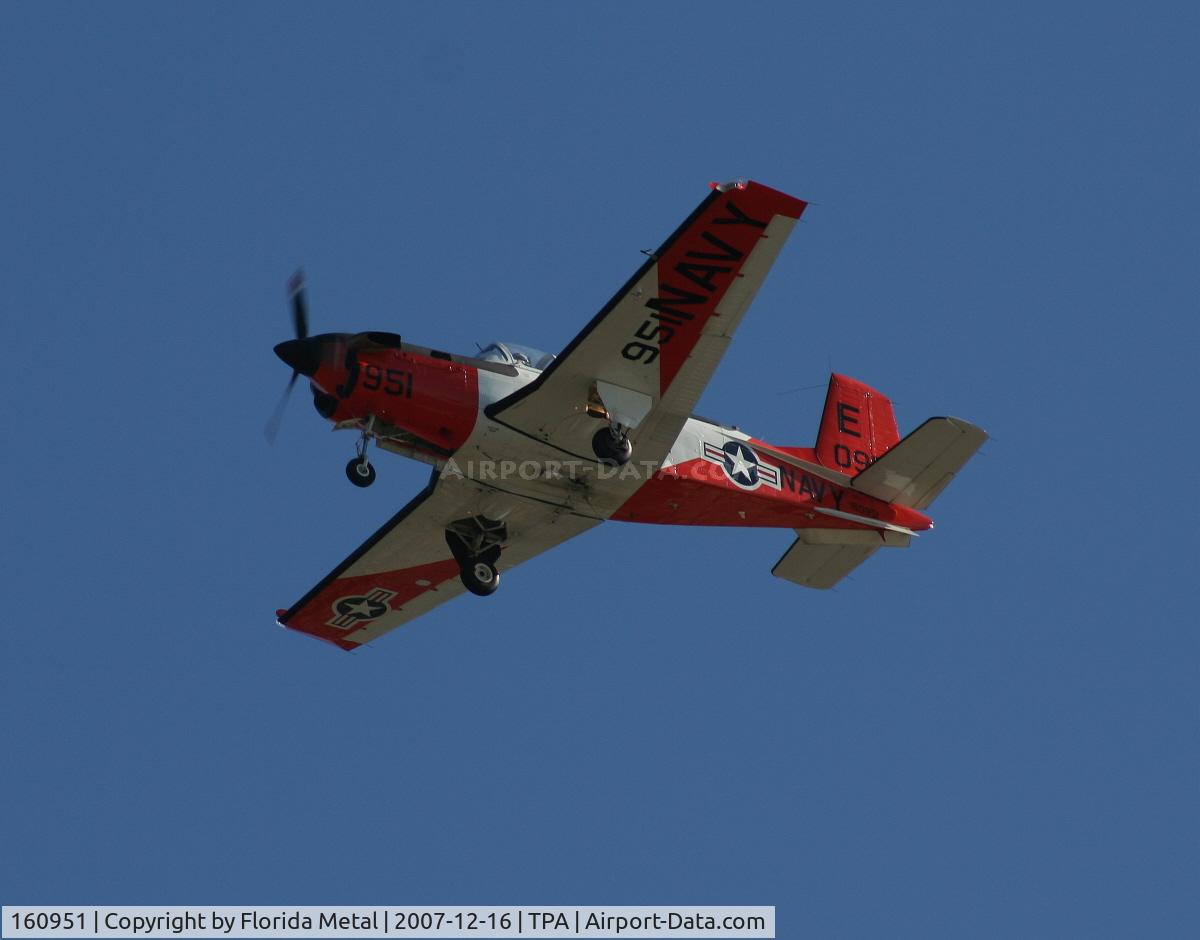 160951, Beech T-34C Turbo Mentor C/N GL-137, T-34C Mentor